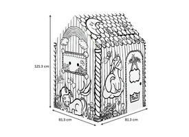 Kartonnen speelhuis XL Eenhoorn Bankers Box Play inkleurbaar