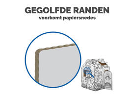 Kartonnen speelhuis XL Eenhoorn Bankers Box Play inkleurbaar