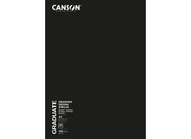Schetsboek Canson Graduate 20vel 140gr A4 wit
