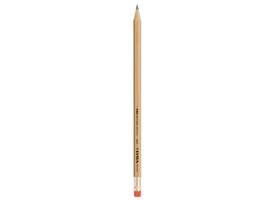 Potlood LYRA Pro Natura Office HB met gum set à 12 stuks grijs