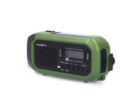 Noodradio Nedis DAB+ FM zonnepaneel