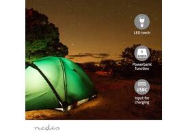 Noodradio Nedis DAB+ FM zonnepaneel