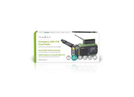 Noodradio Nedis DAB+ FM zonnepaneel