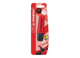 Markeerstift STABILO Boss 70/48 echt rood blister à 1 stuk