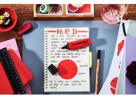 Markeerstift STABILO Boss 70/48 echt rood