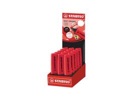 Markeerstift STABILO Boss 70/48 echt rood display à 15 stuks
