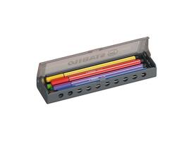 Viltstift STABILO Pen 68 medium clickset à 10 kleuren