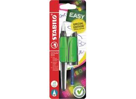 Vulpen STABILO Easybuddy medium neon groen blister à 1 stuk