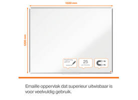 Whiteboard Nobo Premium Plus 120x150cm emaille
