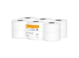 Poetspapier Satino CF1 HiCycle 1-laags 120m 12x340 vel wit 315570