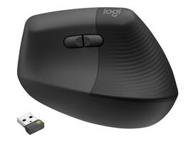 Muis Logitech Lift business rechtshandig grafiet