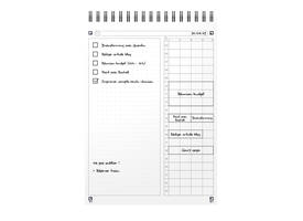 Task Manager Oxford dagplanner A5 70 vel blauw