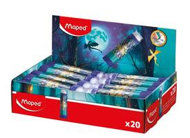 Gum Maped Dragon display à 20 kleuren blauw