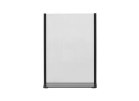 Kaarthouder Europel metaal met acryl bord A4 zwart