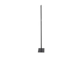 Infostandaard Europel metaal met acryl bord A4 zwart