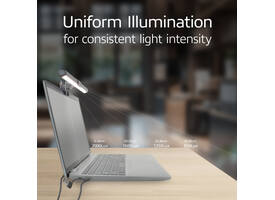 Laptoplamp ACT Clip-on led dimbaar USB