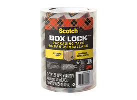 Verpakkingstape Scotch Box Lock 3950-EF 48mmx50m 3 stuks