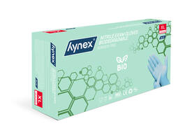 Handschoen Hynex nitril Bio XL blauw 3.5gr 100 stuks