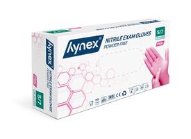 Handschoen Hynex nitril S roze 3.5gr 100 stuks