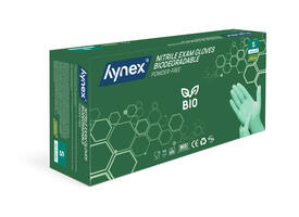 Handschoen Hynex nitril Bio S groen 3.5gr 100 stuks