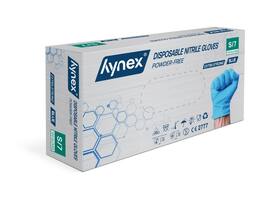 Handschoen Hynex nitril extra sterk S blauw 5gr 100 stuks