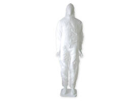 Coverall Hynex non-woven XL wit PP rits