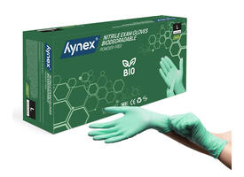 Handschoen Hynex nitril Bio L groen 3.5gr 100 stuks