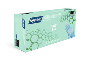 Handschoen Hynex nitril Bio L blauw 3.5gr 100 stuks