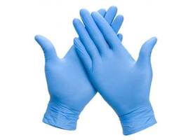 Handschoen Hynex nitril M blauw 5gr extra sterk 100 stuks