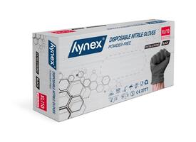 Handschoen Hynex nitril XL zwart 5gr extra sterk 100 stuks