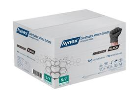 Handschoen Hynex nitril S zwart 5gr extra sterk 100 stuks
