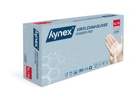 Handschoen Hynex vinyl XL transparant 4.5gr 100 stuks