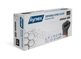 Handschoen Hynex nitril L zwart 5gr extra sterk 100 stuks