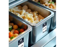 Etiket Avery HACCP zondag-zwart 25x25mm 1000 stuks