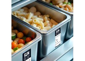 Etiket Avery HACCP zondag-zwart 40x56mm 500 stuks