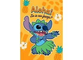Wenskaart Hallmark uitnodiging Disney Stitch pak à 6 stuks