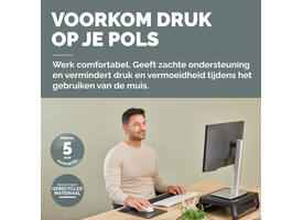 Polssteun Fellowes Breyta zwart