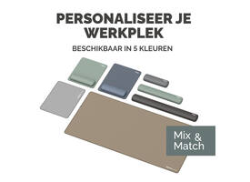 Muismat met polssteun Fellowes Breyta XL blauw