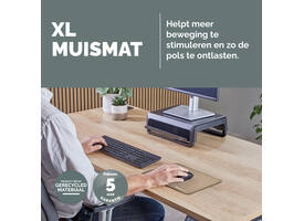 Muismat Fellowes Breyta XL zand