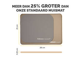 Muismat Fellowes Breyta XL zand
