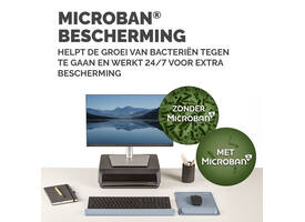 Muismat met polssteun Fellowes Breyta XL blauw