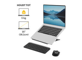 Laptopstandaard Fellowes Alumia zwart