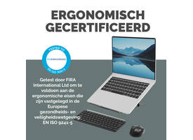Laptopstandaard Fellowes Alumia zwart