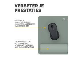 Muismat met polssteun Fellowes Breyta saliegroen