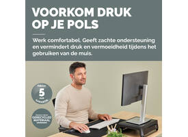 Polssteun Fellowes Breyta palm zwart