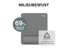 Muismat met polssteun Fellowes Breyta grijs