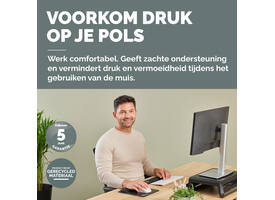 Polssteun Fellowes Breyta compact zwart