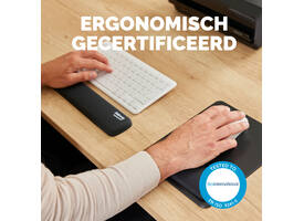 Polssteun Fellowes Breyta compact zwart