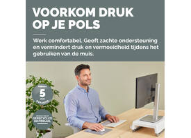 Polssteun Fellowes Breyta compact grijs
