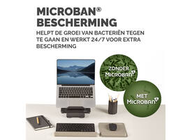 Muismat met polssteun Fellowes Breyta zand